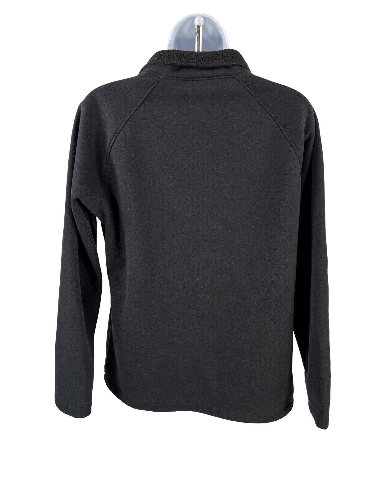 Under Armour Women's Black Long Sleeve 1/2 Zip Pullover Sweatshirt - L
