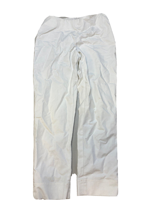 Ellen Tracy Pantalon habillé blanc pour femmes Sz 2