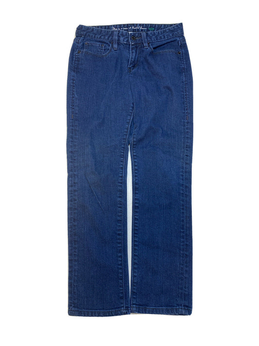 Levi's Femme Dark Wash 531 Low Skinny Blue Denim Jeans Sz 4 Short